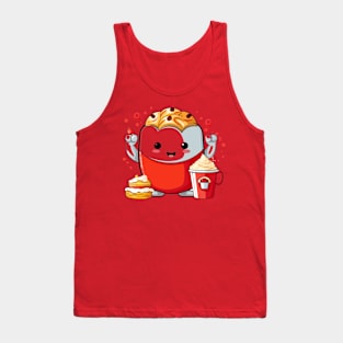 Donut kawaii  junk food T-Shirt cute  funny Tank Top